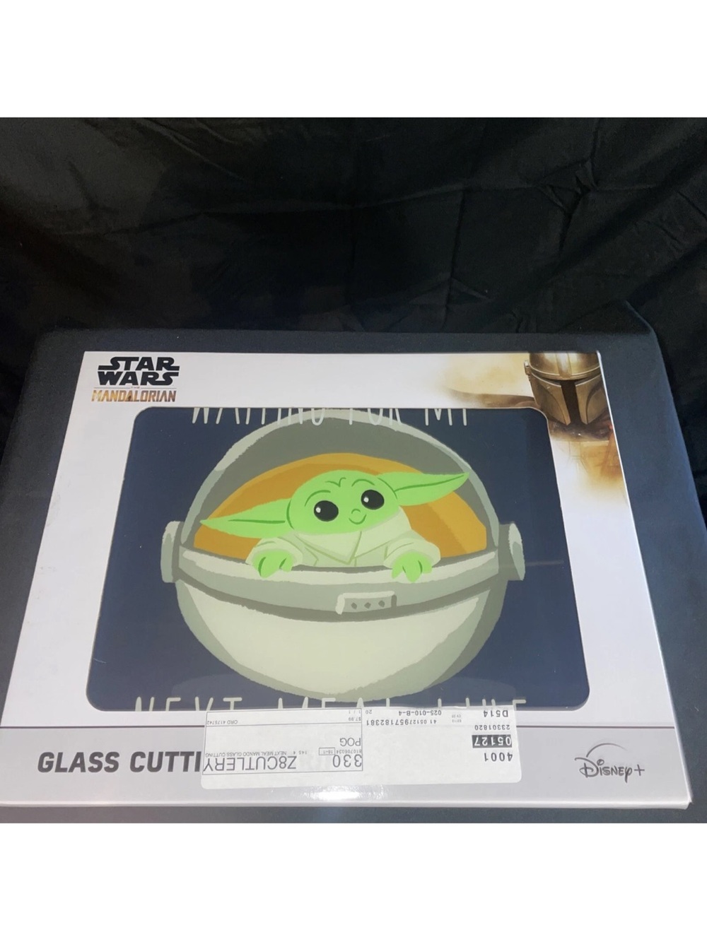 Star Wars The Mandalorian Glass Cutting Board